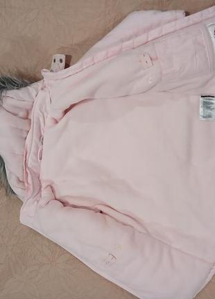 Куртка для девочки фирмы lupilu. 4-5 лет 110 см4 фото