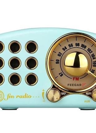 Bluetooth-динамік gredio retro, вінтажне fm-радіо в класичному сучасному стилі, сильне посилення басів