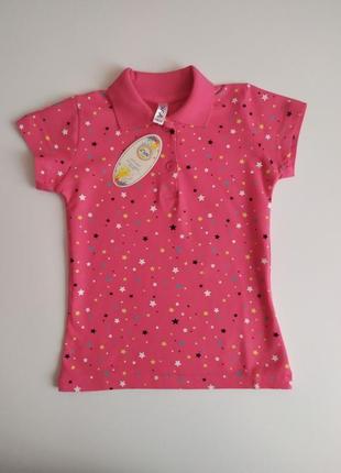 Классная футболка - поло, девочка