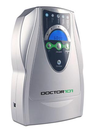 Мощный бытовой озонатор 3-в-1 для дезинфекции воздуха, воды и продуктов doctor-101 premium + энциклопедия