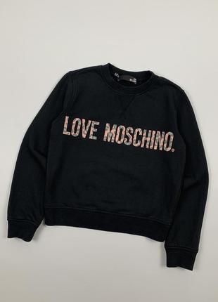 Свитшот love moschino1 фото