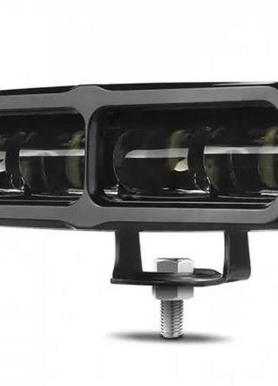 Led фара (1шт) с усиленной линзой и четкой свето-теневой границей!! 45w 12-24v