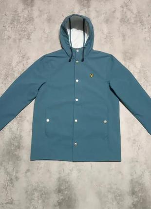 Фирменная вентажная оригинальная куртка - ветровка бренда lyle scott оригинал1 фото