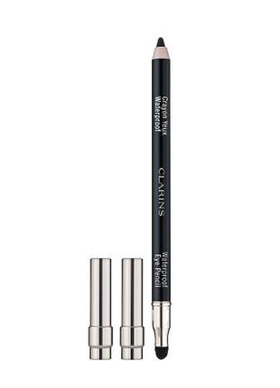 Карандаш для век clarins crayon yeux waterproof 01