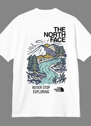 The north face норс фейс футболка