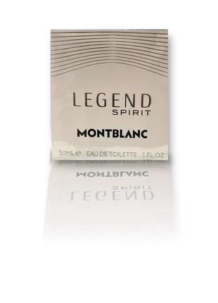 Mont blanc legend spirit туалетная вода для мужчин, 30 мл