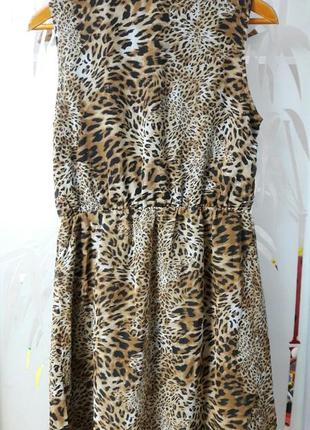 Платье леопардовый принт max2 фото