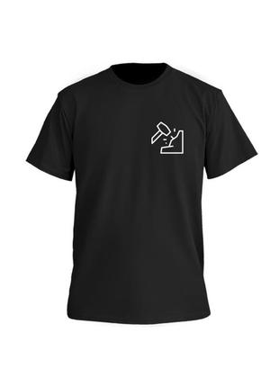 Футболка скульптор камень и молоток