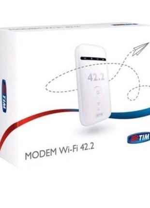 Tim modem wi-fi 42.2 сотовое беспроводное сетевое оборудование модем роутер 3g 4g
