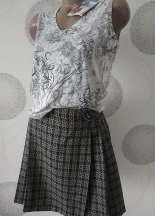 Спідниця коротка зі складками від primark atmosphere р. 16