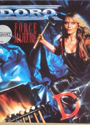 Doro – force majeure (vertigo – 838 016-1, germany) insert nm-...