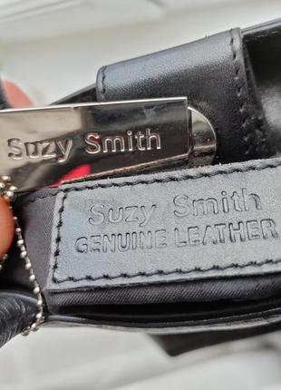 Кожаная эксклюзивная сумочка suzy smith genuine leather кожаня женская сумочка3 фото