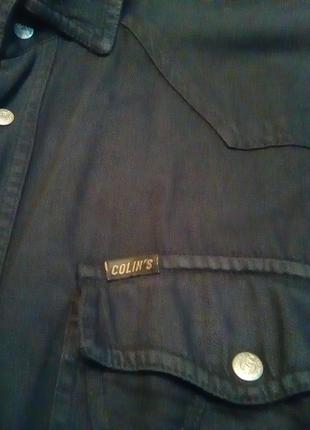 Рубашка джинсовая colins2 фото