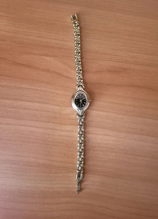 Позолочені наручний годинник2 фото