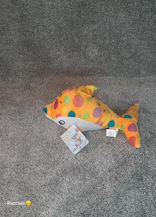 Дельфин "laurana products". подвеска мягкая игрушка+ подарок1 фото