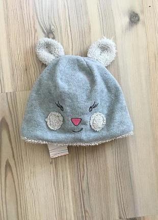 Шапочка зайка cool club