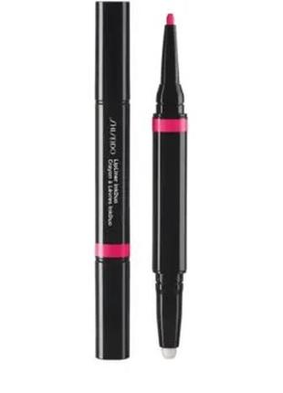 Олівець із бальзамом для губ shiseido lipliner inkduo 06 — magenta