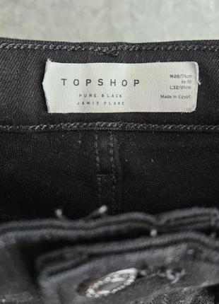 Джинсы черные topshop3 фото