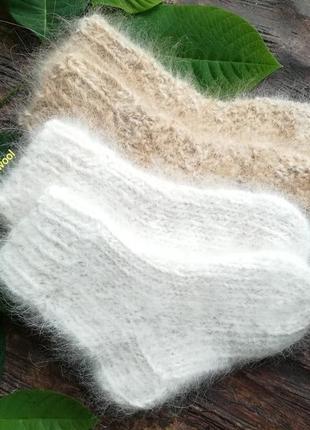 Носки из собачьей шерсти детские теплые эко1 фото