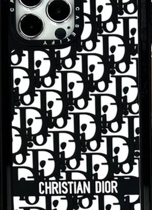Кристиан диор чехол для iphone 14 plus брендовый на айфон 14 pro3 фото