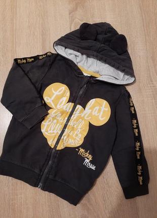 Кофтинка худи на молнии 98см