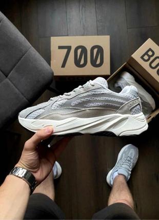 Кросівки adidas yeezy 700 v2 static gray5 фото