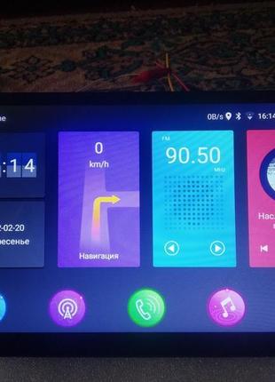2 din магнітола 9 дюймів, android 11