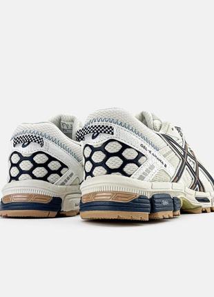 Кроссовки мужские asics gel-kahana 8 beige blue бежевые спортивные кроссовки асикс на лето9 фото