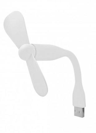 Usb вентилятор mini fan for powerbank white