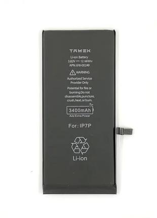 Zdt) аккумулятор tamex для iphone 7 plus 3400 mah/повышенной емкости