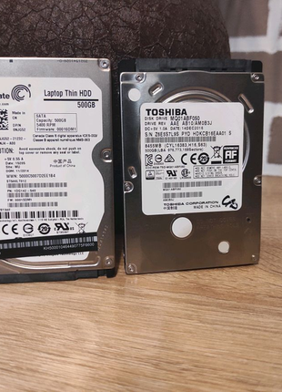 Hdd 500 гб для ноутбука. seagate,toshiba