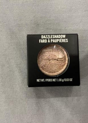 Тени mac dazzleshadow оттенок last dance