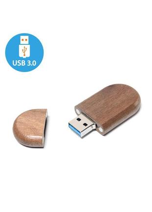 Флешка дерев'яна 64 гб, usb 3.0