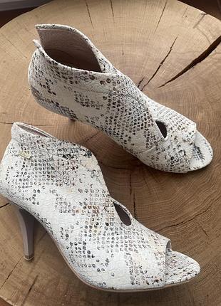 Ботильоны baldaccini пиж рептилия