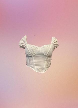 Топ белый