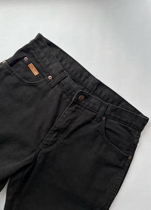 Wrangler texas прямі чорні джинси, розмір 324 фото