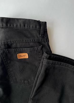 Wrangler texas прямі чорні джинси, розмір 323 фото