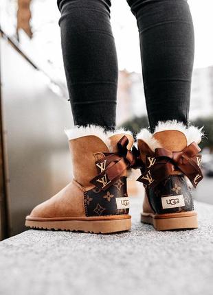 Уги ugg mini bailey bow ii lv уги