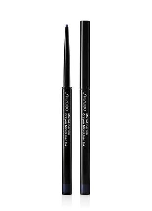 Олівець для очей shiseido microliner ink 01 — black (чорний)3 фото