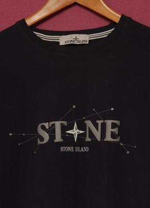 Stone island рр m (l бирка) кофта лонгслив из хлопка reflective3 фото