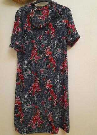 Винтажное платье большого размера.# 98#.