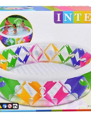 Надувной бассейн intex 6