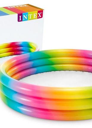 Детский надувной бассейн intex 6