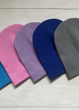 Шапки тоненький рубчик