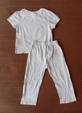 Детская пижама на мальчика primark 92 см футболка штаны летняя пижамка marvel спайдермен хлопок 1,56 фото