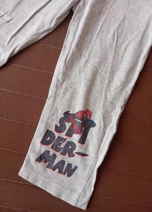 Детская пижама на мальчика primark 92 см футболка штаны летняя пижамка marvel спайдермен хлопок 1,55 фото