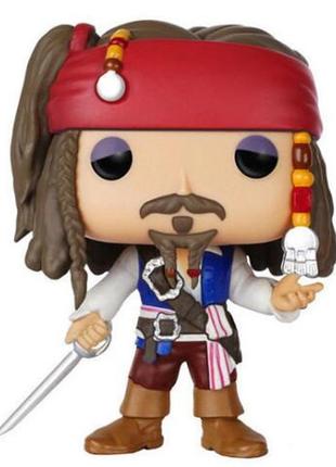 Фігурка джек горобець. фанко поп джек горобець. funko pop jack sparrow. статуетка джек горобець (jack sparrow) 9 см