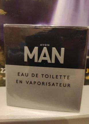 Туалетная вода для мужчин man avon 75 ml