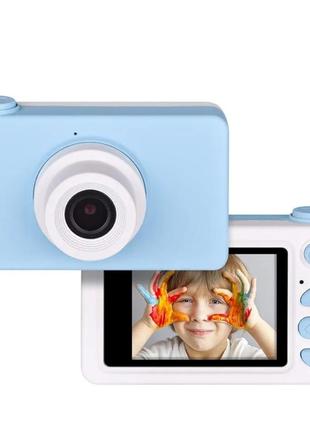 Цифрова камера tyhbelle для дітей. міцна 2,0-дюймова hd-камера, 24-мегапіксельний кольоровий дисплей, відеок