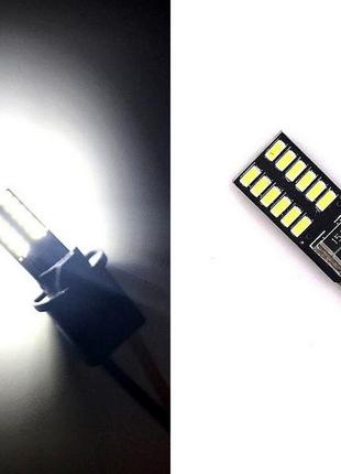 Габаритные огни led лампочка t10, задний ход, дхо